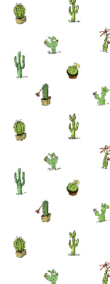 Perdea roleta cu model de cactuși