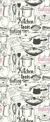 Roleta opacă pentru ustensile culinare