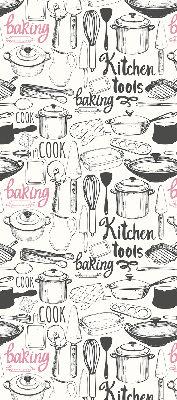 Roleta opacă pentru ustensile culinare
