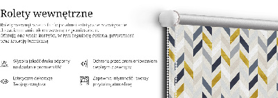 Roletă opacă de culoare hering colorat