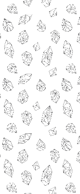 Perdea roleta cu forme geometrice