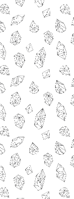 Perdea roleta cu forme geometrice