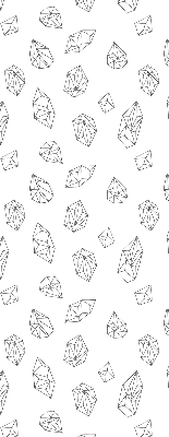 Perdea roleta cu forme geometrice