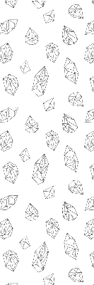 Perdea roleta cu forme geometrice