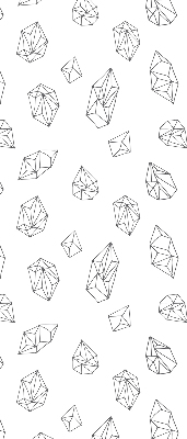 Perdea roleta cu forme geometrice