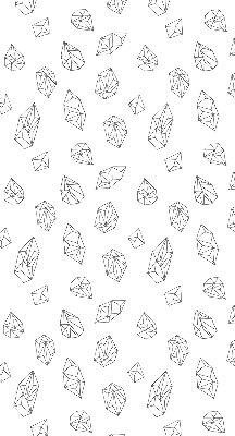 Perdea roleta cu forme geometrice