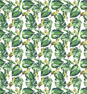 Roletă opacă cu model Plante tropicale