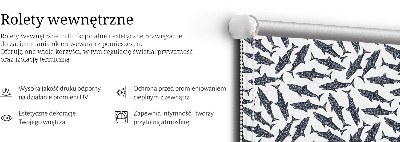 Perdea roleta cu rechini