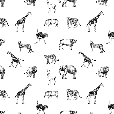Roletă opacă animale