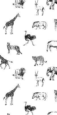 Roletă opacă animale