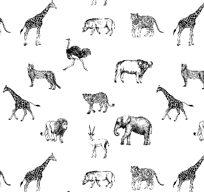 Roletă opacă animale