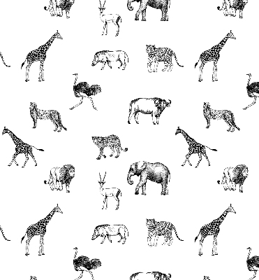 Roletă opacă animale