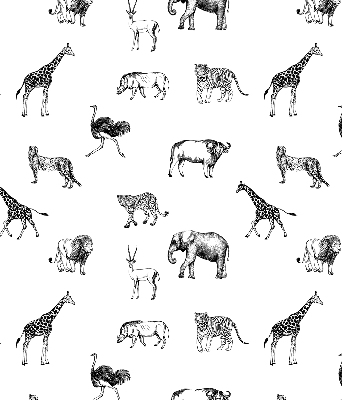 Roletă opacă animale
