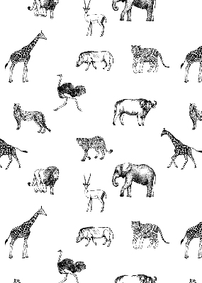 Roletă opacă animale