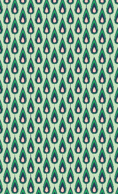 Roletă opacă cu design de avocado