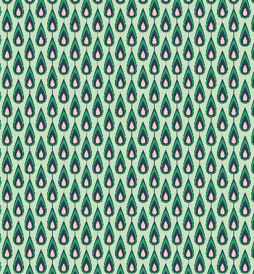 Roletă opacă cu design de avocado