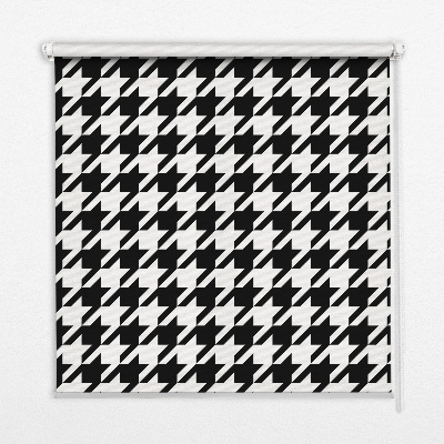 Roleta blackout cu model geometric