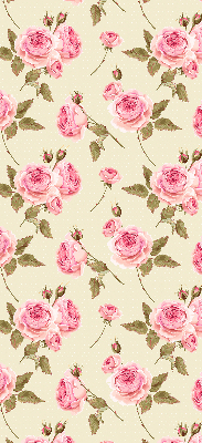 Roletă opacă cu model Trandafiri
