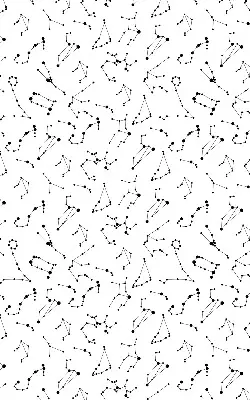 Roleta blackout cu model Constelații