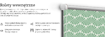 Roletă blackout verde Slalom
