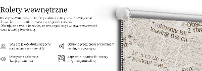 Perdea roleta ziare