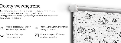 Perdea roletă trasă