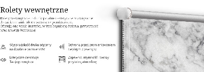 Perdea roleta în culoarea marmurei gri