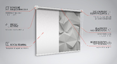Roletă opacă de hârtie 3D