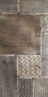Roletă blackout perete metalic
