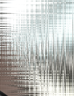 Perdea roleta cu model abstracție în oglindă