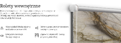 Perdea roleta materie primă decorativă