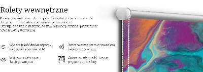 Roletă opacă cu aspect de spălare de vopsea