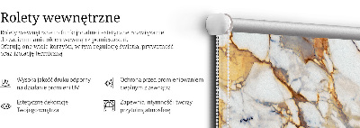 Perdea roleta cu aspect de marmură