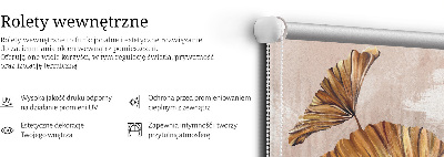 Perdea roleta cu model Plante
