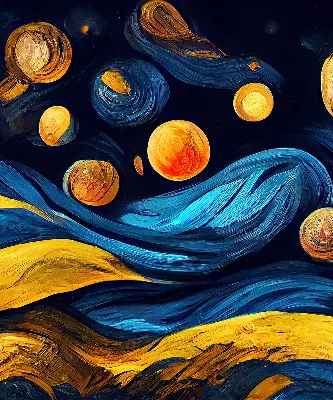 Perdea roleta cu model Planete