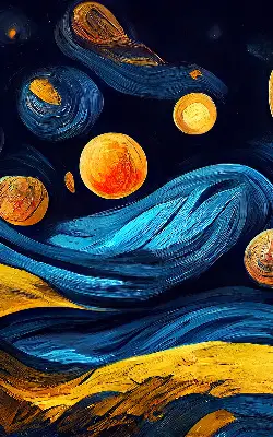 Perdea roleta cu model Planete