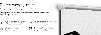 Roletă opacă cu motivul „Stârci”
