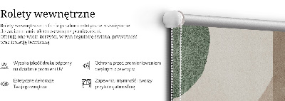 Roletă blackout cu model abstracție