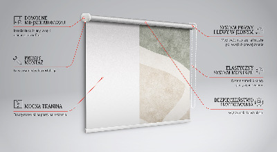 Roletă opacă cu model abstracție