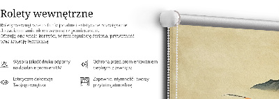 Perdea roleta cu motiv Munte