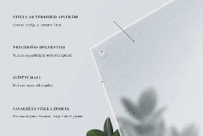 Blat de masă pătrat Semitransparent