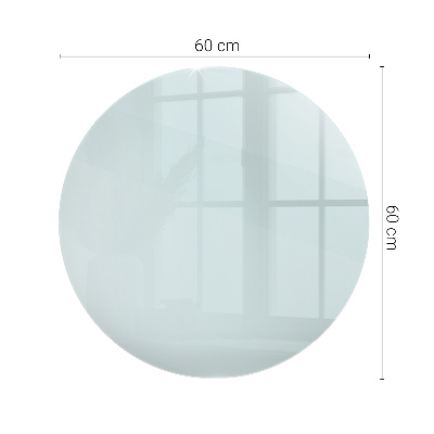 Blat masă terasă rotund transparent