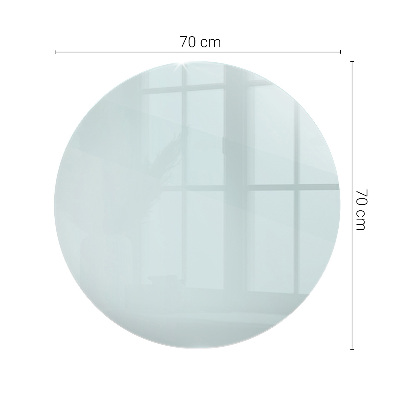 Blat masă terasă rotund transparent