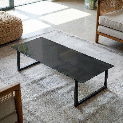Blat de masă imprimat Negru solid elegant