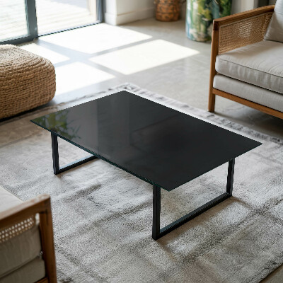Blat de masă imprimat Negru solid elegant