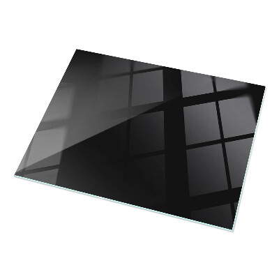 Blat de masă imprimat Negru solid elegant