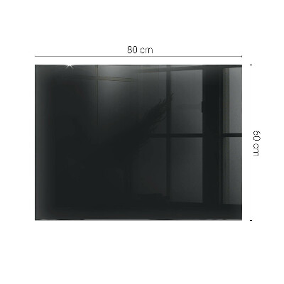 Blat de masă imprimat Negru solid elegant