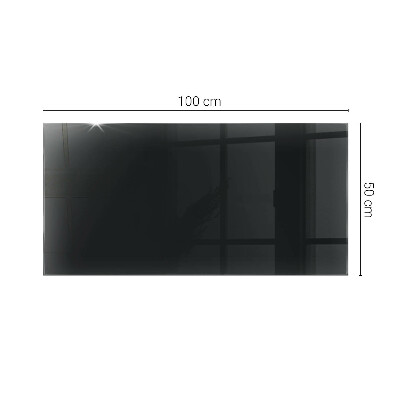 Blat de masă imprimat Negru solid elegant