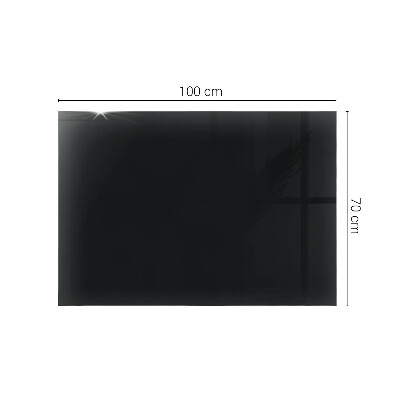 Blat de masă imprimat Negru solid elegant