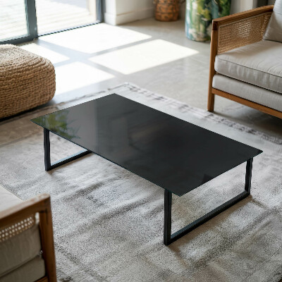 Blat de masă imprimat Negru solid elegant